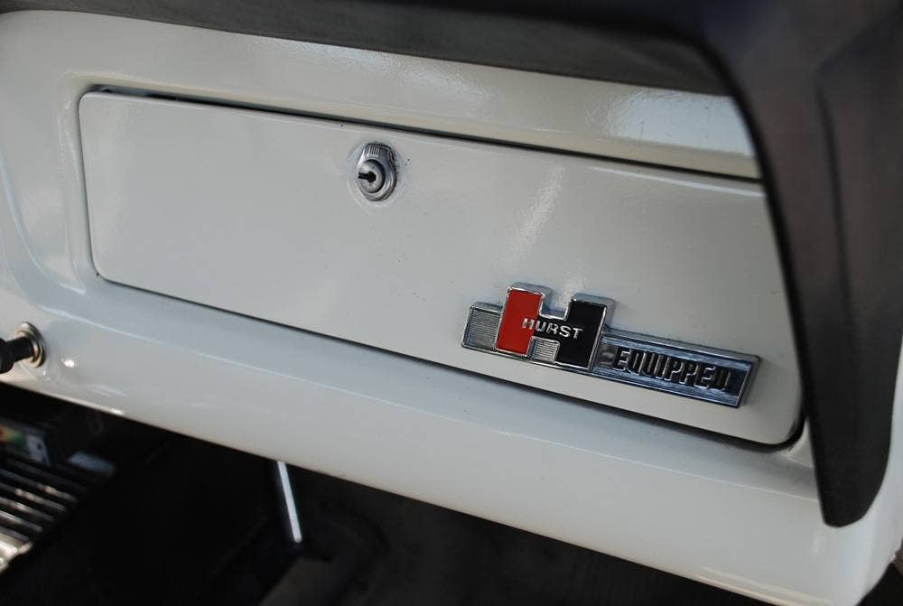 1970 Jeep Jeepster Commando Hurst badge