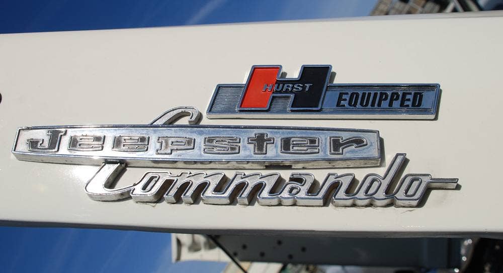 1970 Jeep Jeepster Commando Hurst emblem