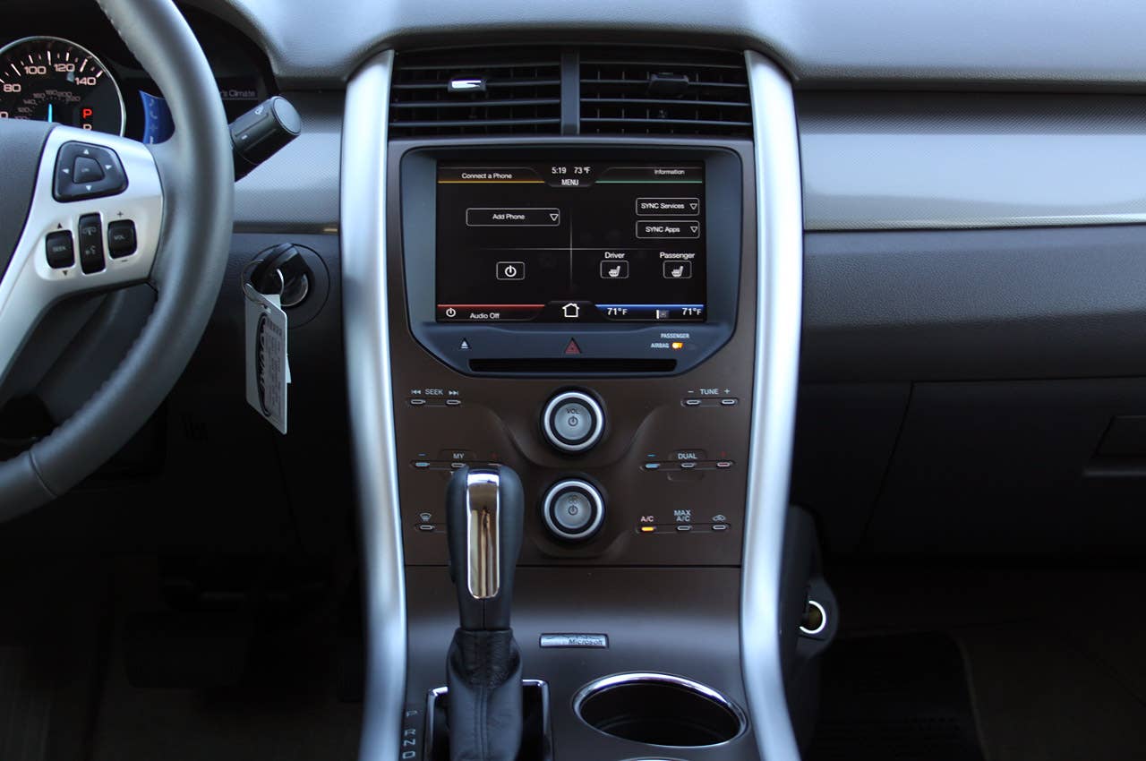 2011 Ford Edge EcoBoost instrument panel