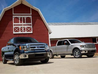 It’s the best-selling vehicle in America: The Ford F-Series. And while economic times remain tight, many expect pickup sales to continue to grow steadily in the coming months, making it the fourth-largest segment in the auto industry.  To celebrate its 65th birthday, Ford plans to take the wraps off the new face of the 2013 F-150 in Waco, Texas, Monday. See what's new on this top seller with some of the exclusive pictures of the new pickup.  Research the Ford F-150 Ford F-150 Photos & Information Ford F-150 Specs Ford F-150 Local Dealer Price Quote