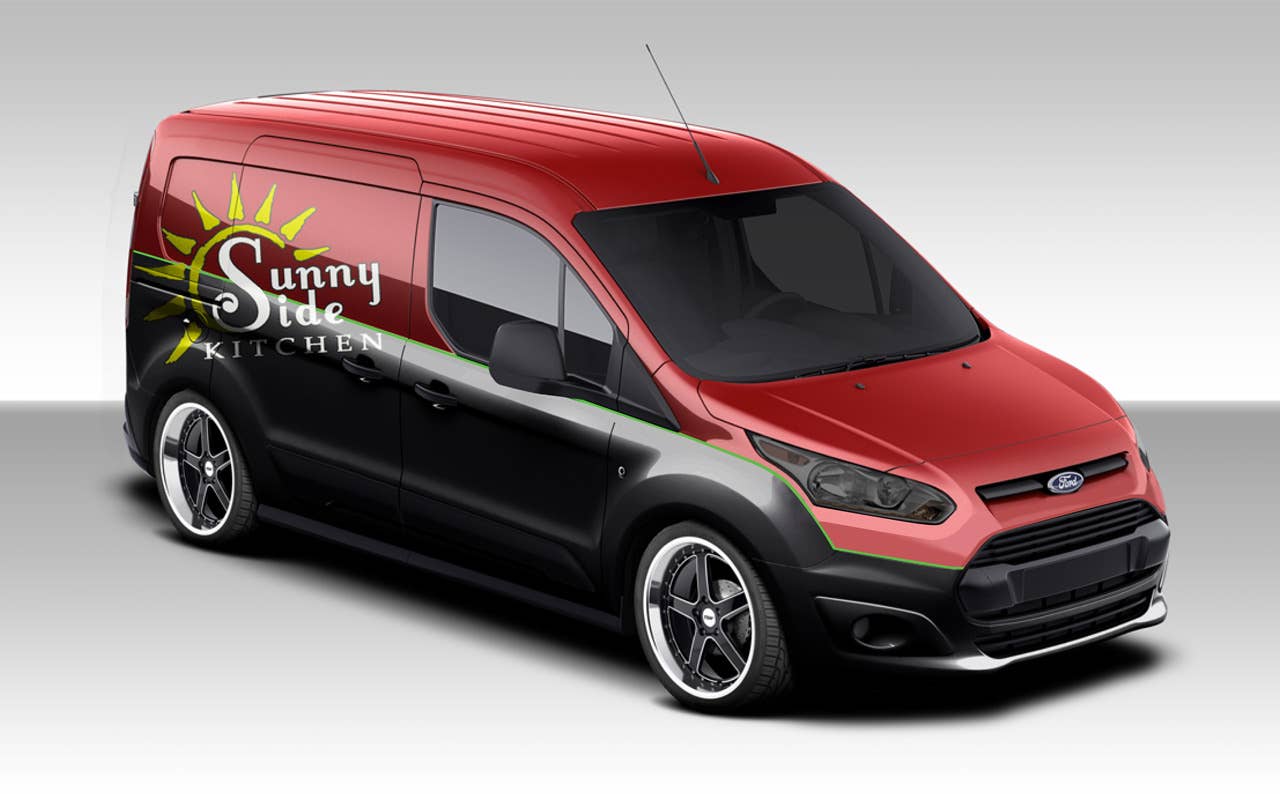 Impulse Marketing & Media looks back to a simpler time; it transformed a Transit Connect cargo van into a baked goods delivery vehicle