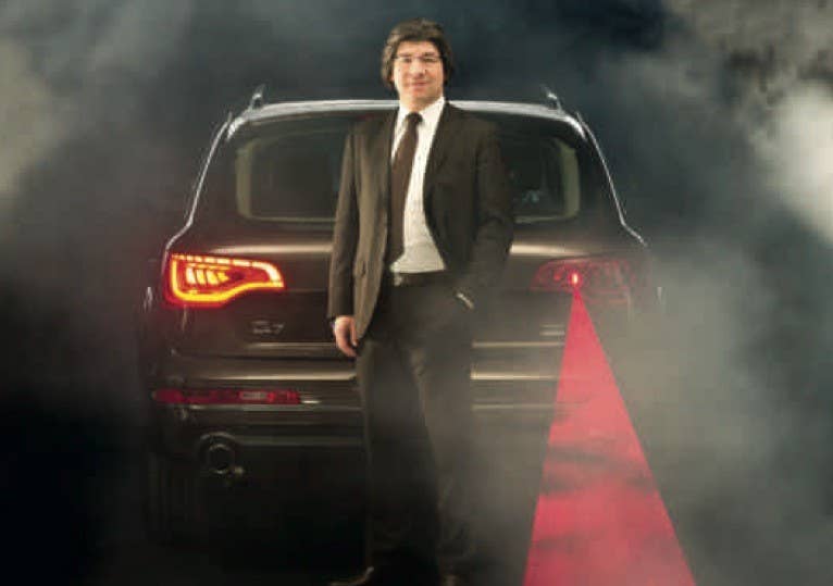 OLED Technology    Long story short, OLEDs are incredibly light, very flexible and can produce millions of colors in a variety of intensities when stacked together. Not only that, but they're just as efficient– if not more so – than standard LEDs.  Audi plans to use OLEDs in everything from side markers to interior lights, and could even provide drivers following another car information about that vehicle's speed and braking.  ETA: Two years.