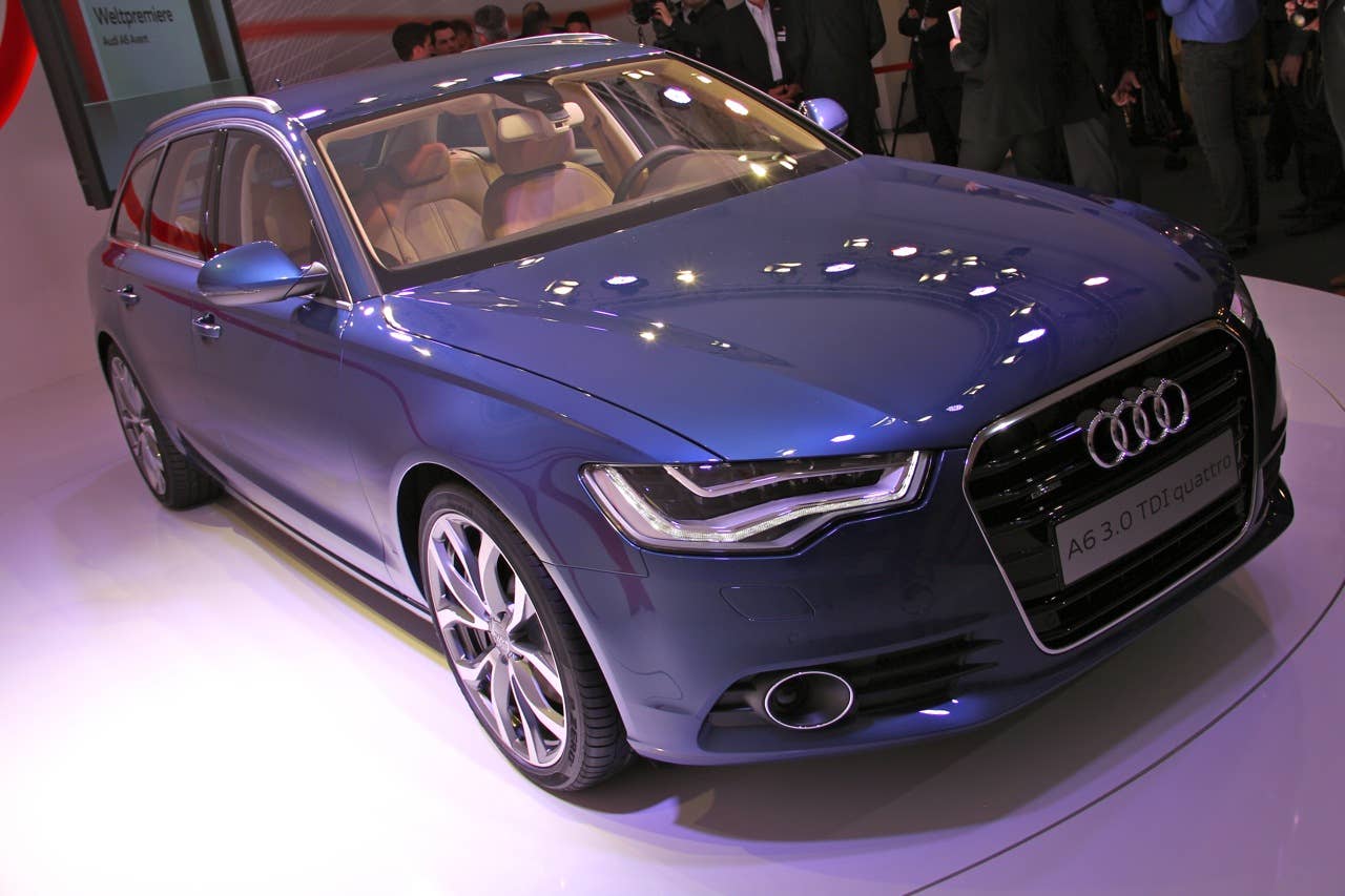 2012 Audi A6 Avant live unveiling