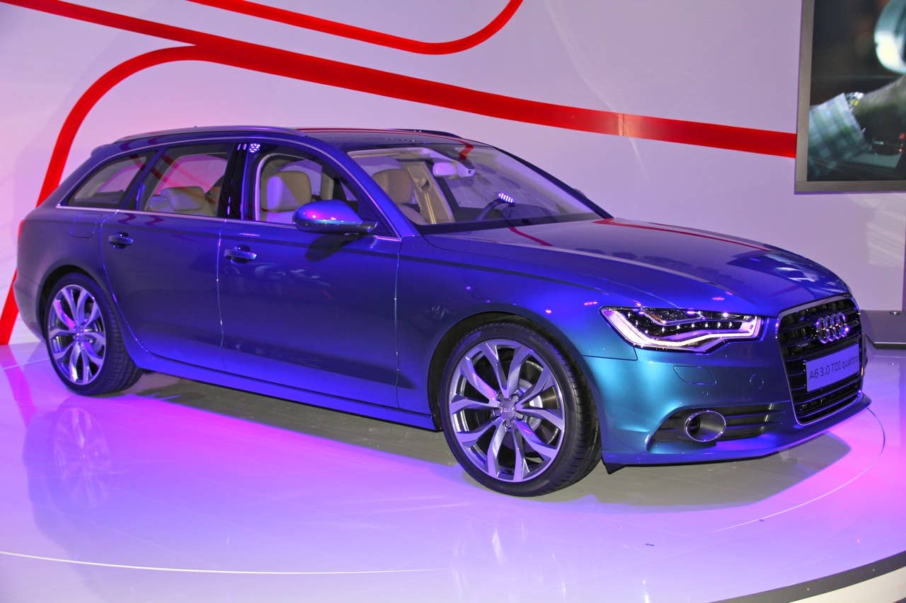 2012 Audi A6 Avant live unveiling
