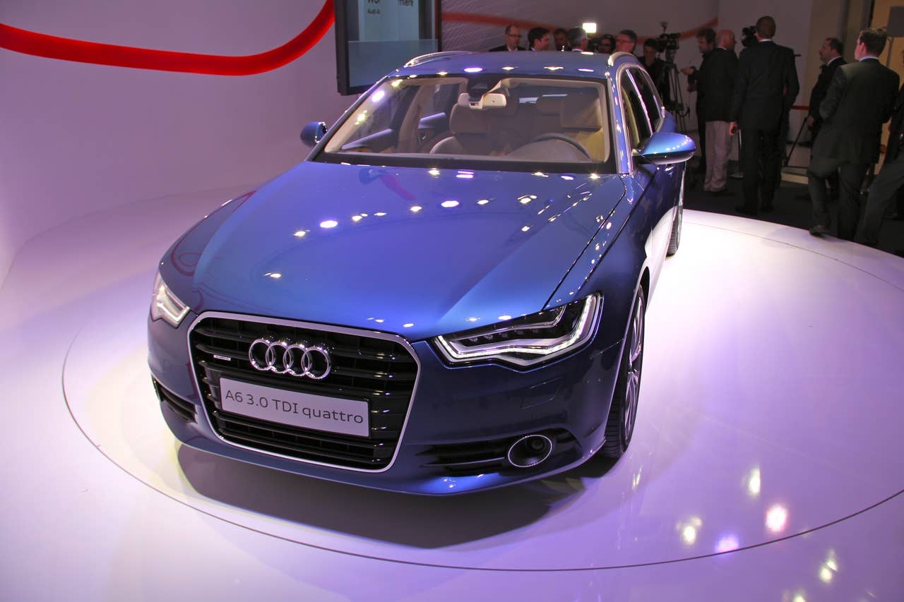 2012 Audi A6 Avant live unveiling