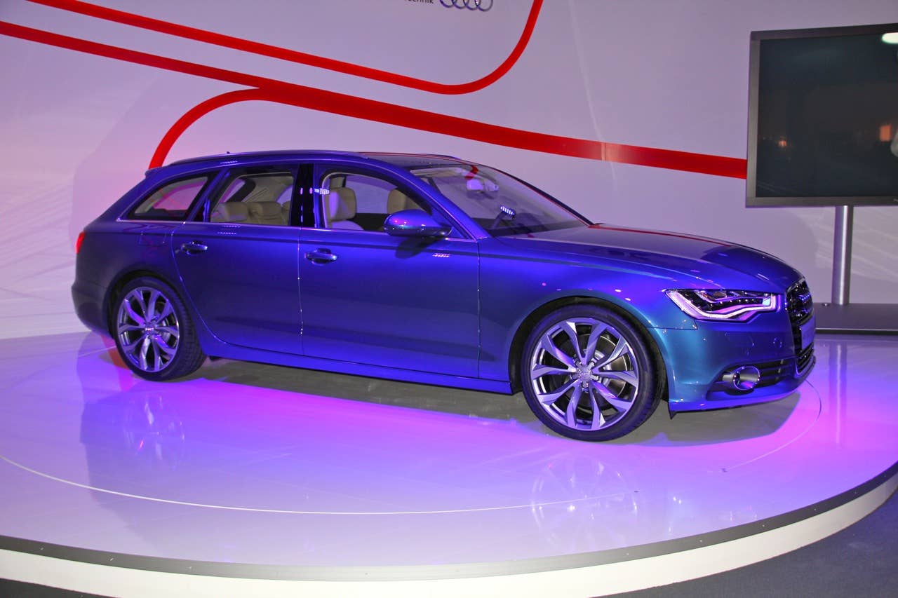2012 Audi A6 Avant live unveiling