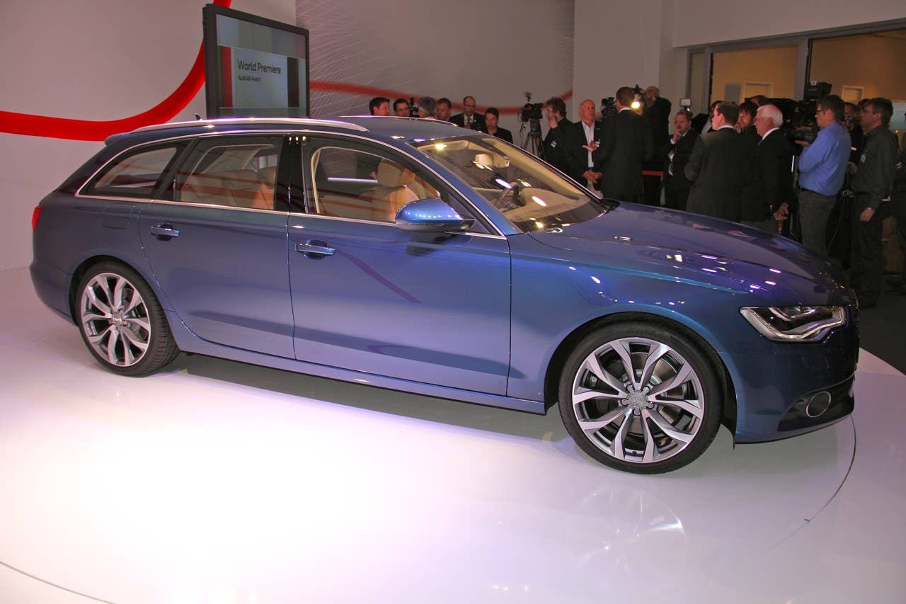 2012 Audi A6 Avant live unveiling