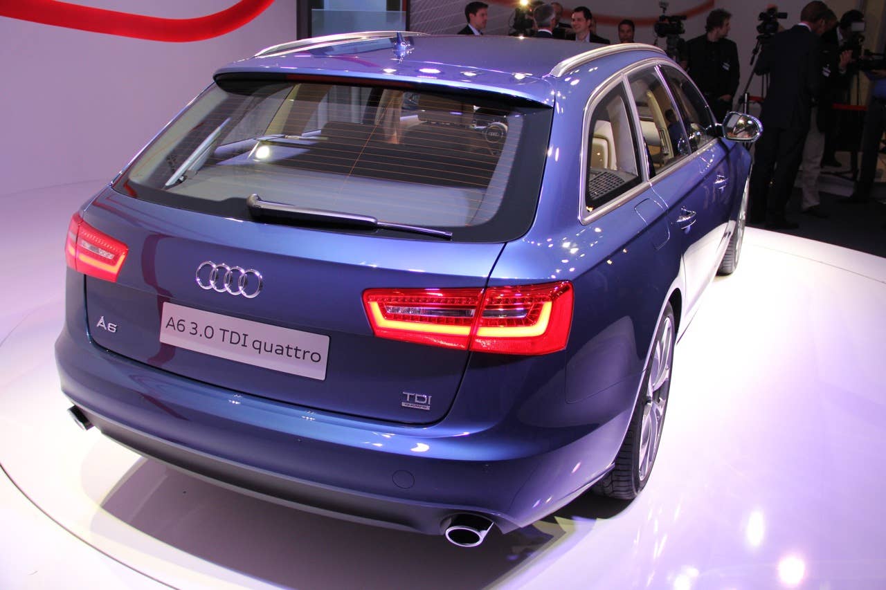 2012 Audi A6 Avant live unveiling