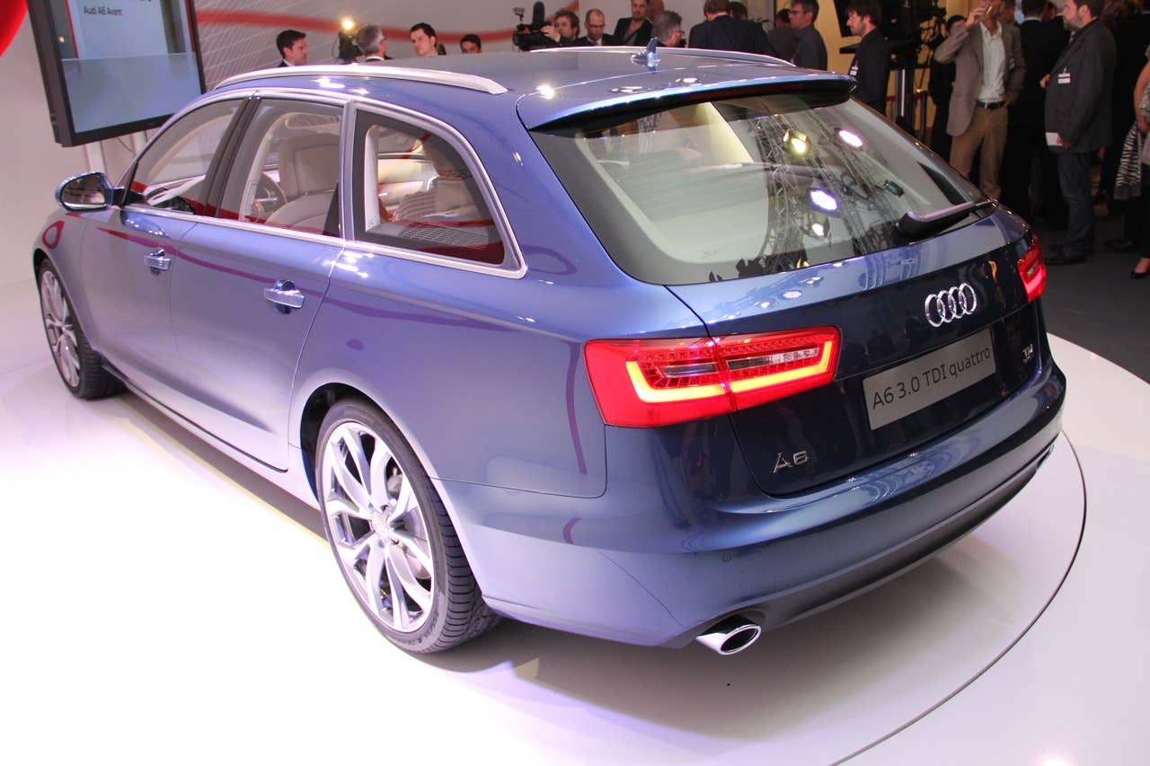 2012 Audi A6 Avant live unveiling