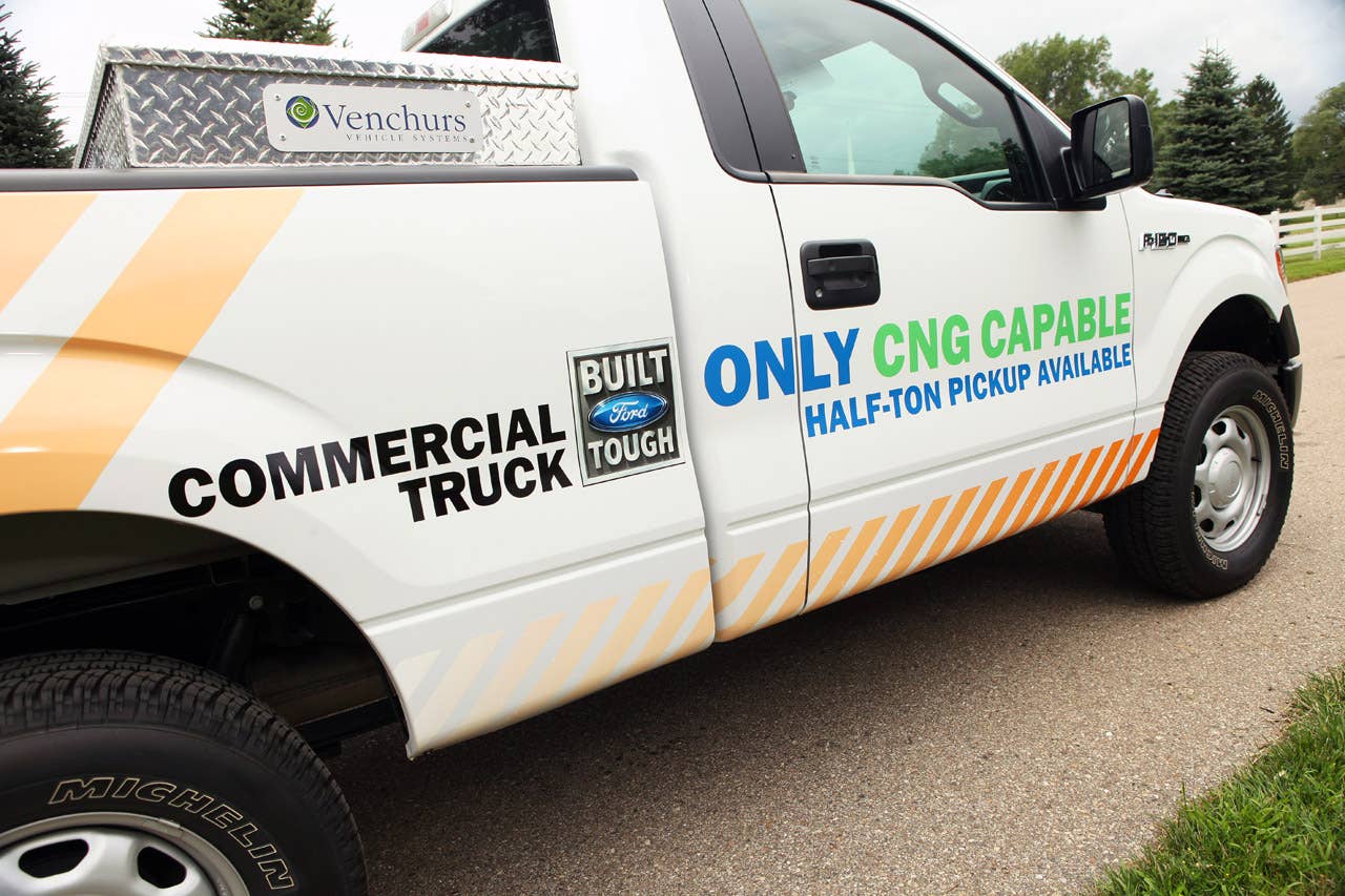 2014 Ford F-150 CNG/LPG package