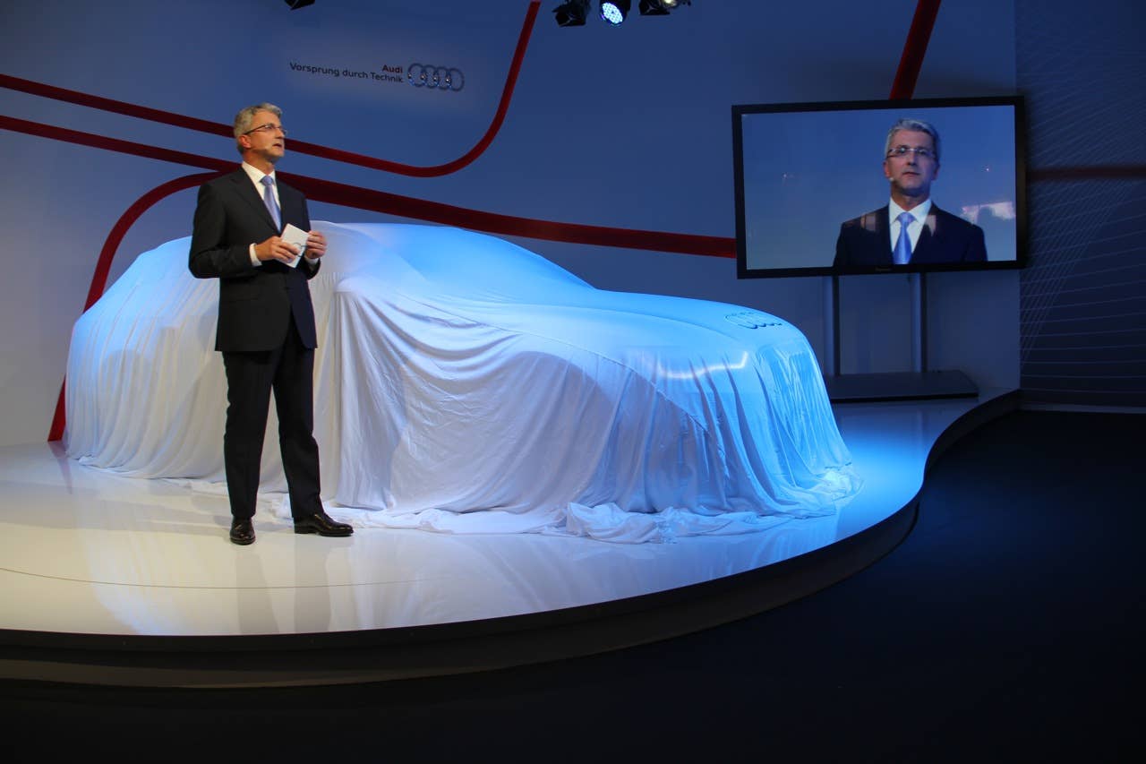 2012 Audi A6 Avant live unveiling