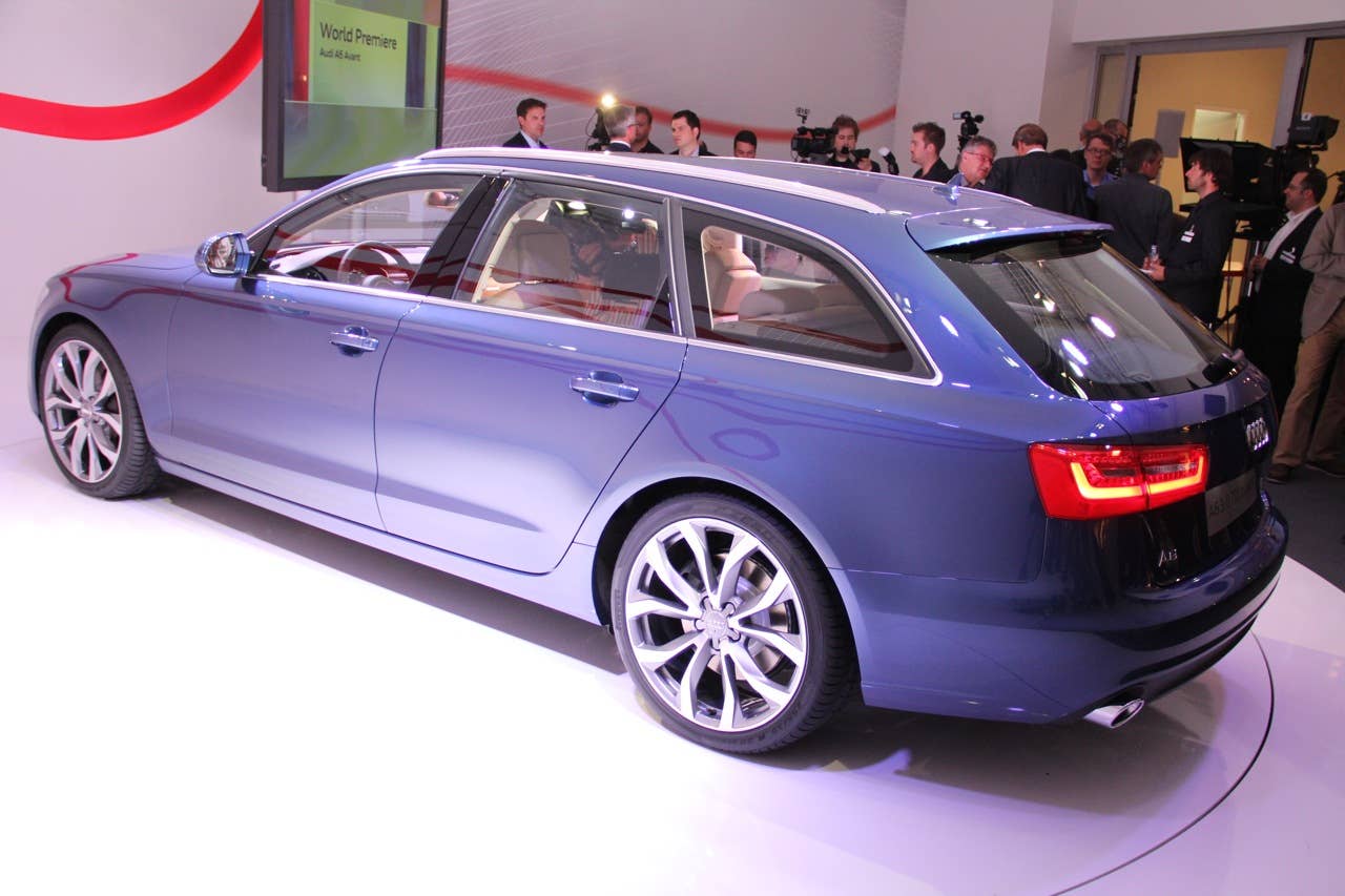 2012 Audi A6 Avant live unveiling