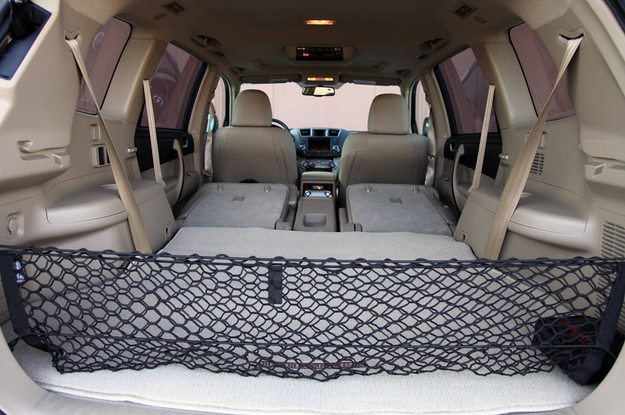 2011 Toyota Highlander rear cargo area