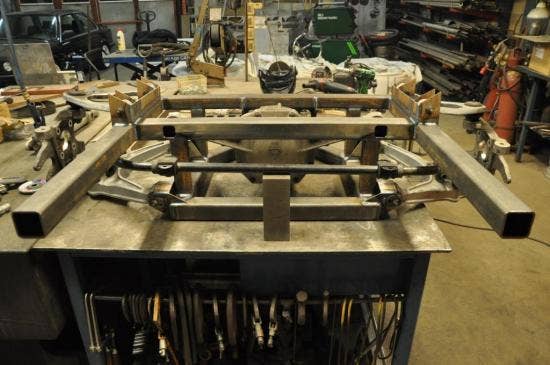 Saab 9-3 Sport Combi Viper V10 custom suspension cradle