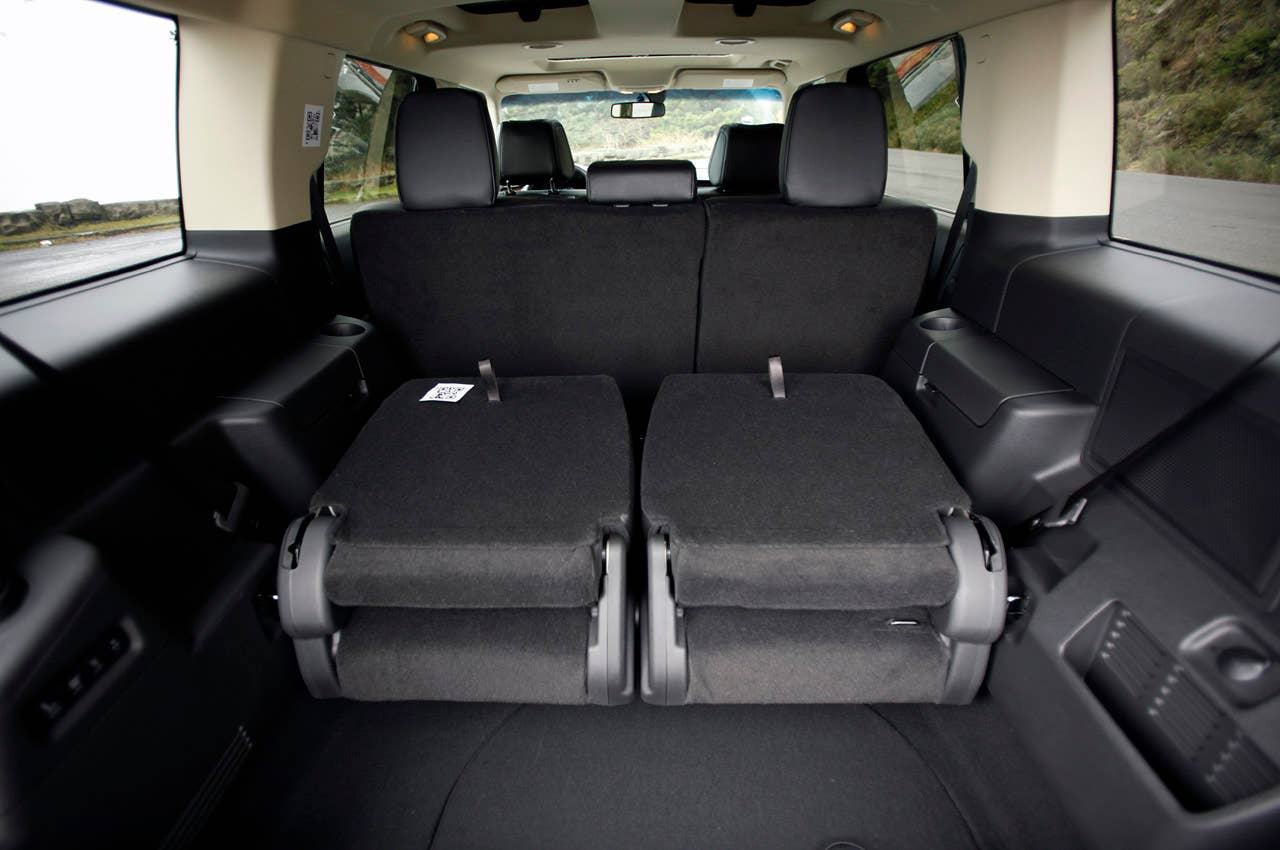 2013 Ford Flex rear cargo area