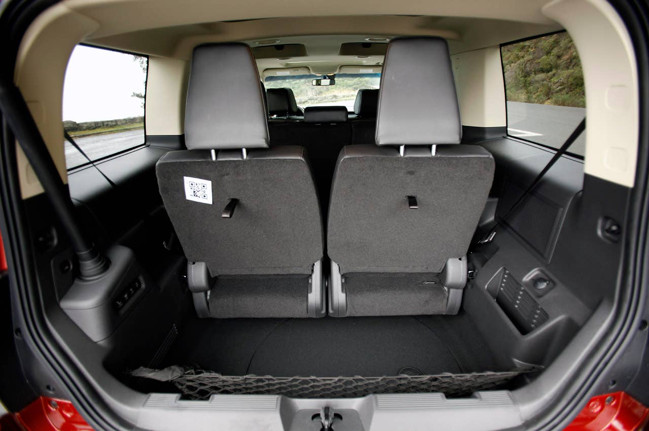 2013 Ford Flex rear cargo area