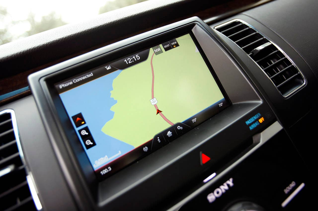2013 Ford Flex navigation system