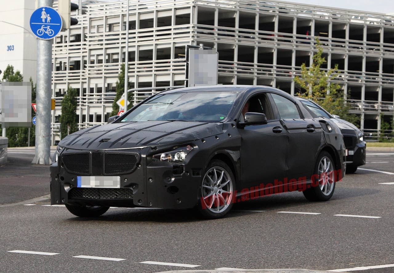 Mercedes-Benz CLC: Spy Shots
