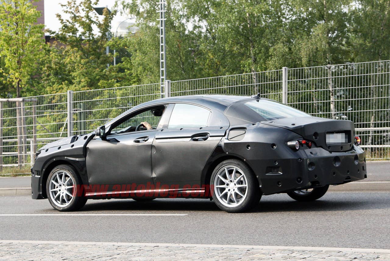 Mercedes-Benz CLC: Spy Shots