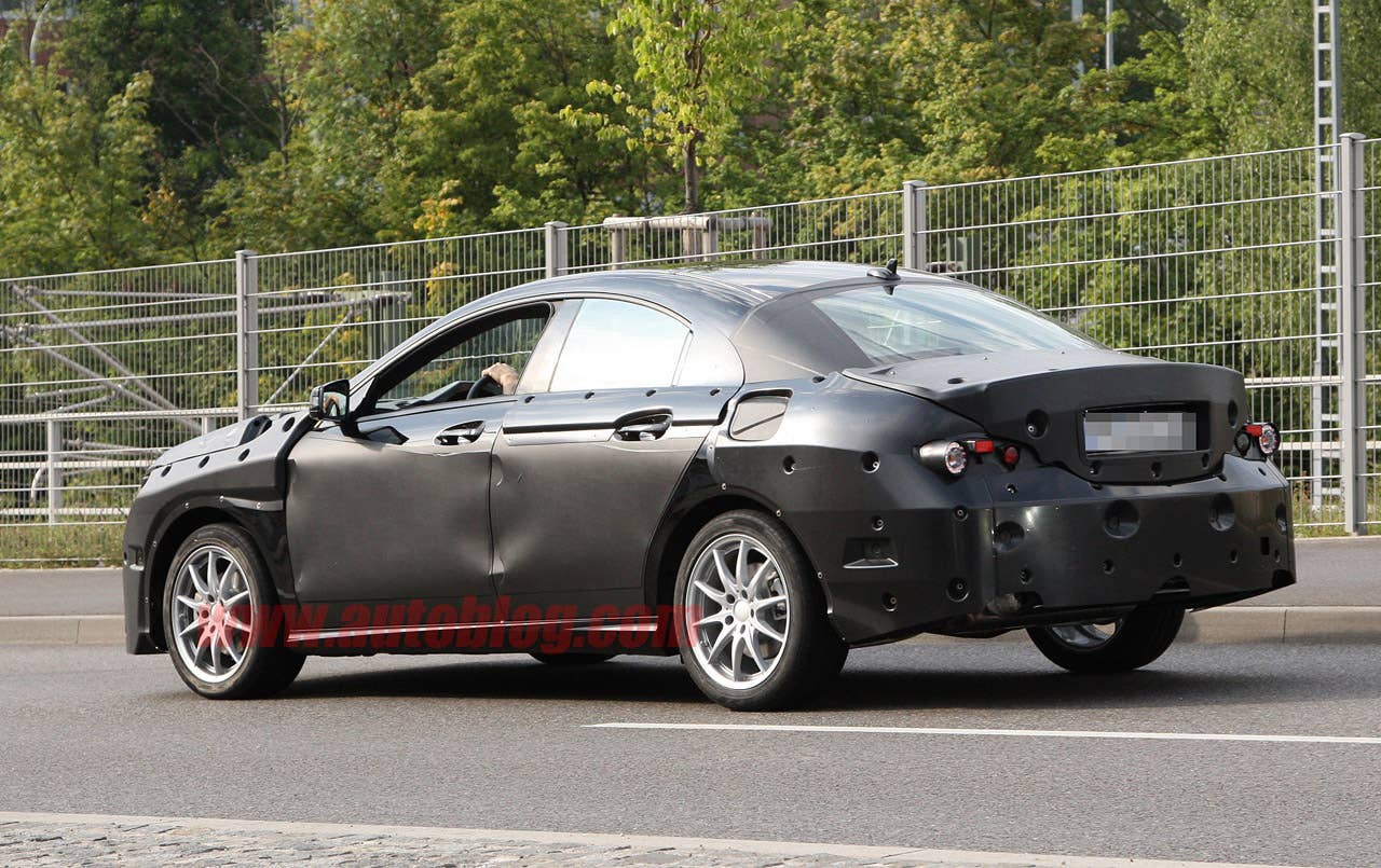 Mercedes-Benz CLC: Spy Shots