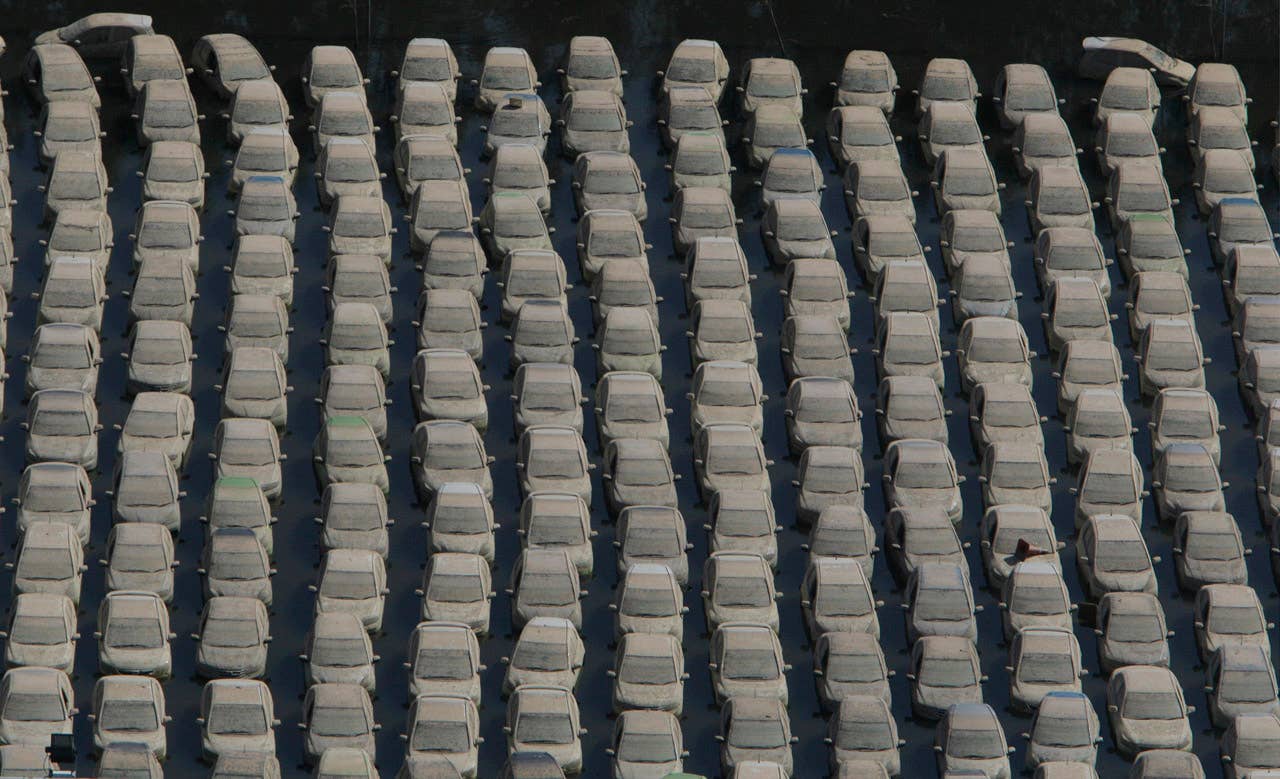 Vehicles at Honda auto factory are submerged in floodwaters at the Rojana industrial district in Ayutthaya, central Thailand Wednesday, Nov. 23, 2011. Honda's auto factory in Thailand remains closed because of the floodwaters. (AP Photo/Sakchai Lalit)