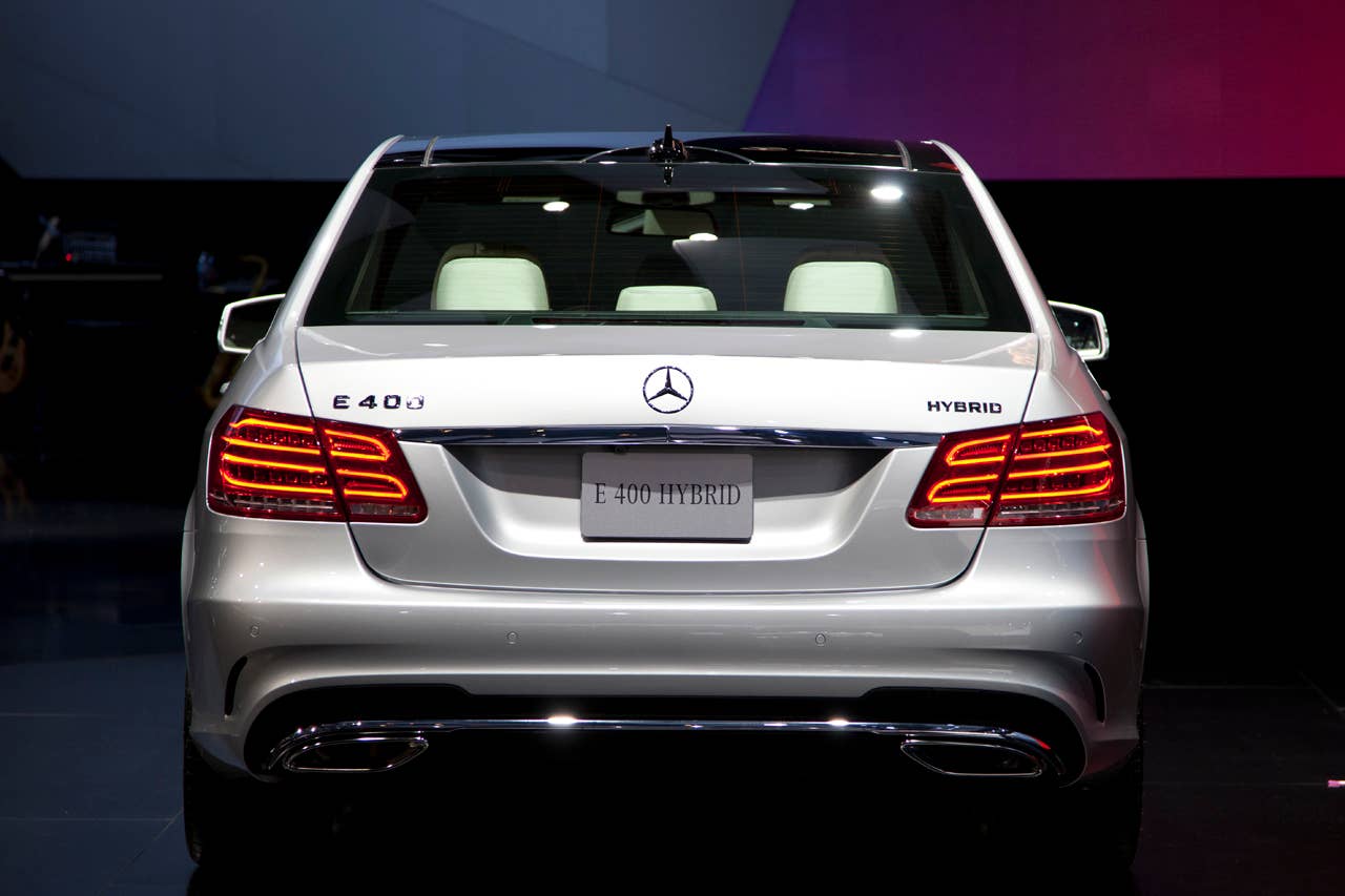 2014 Mercedes-Benz E400 Hybrid rear