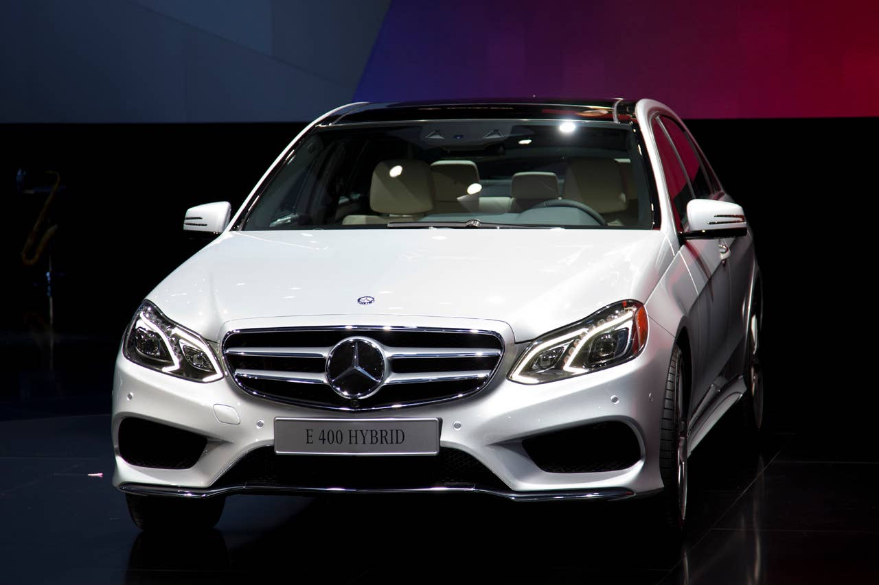 2014 Mercedes-Benz E400 Hybrid front