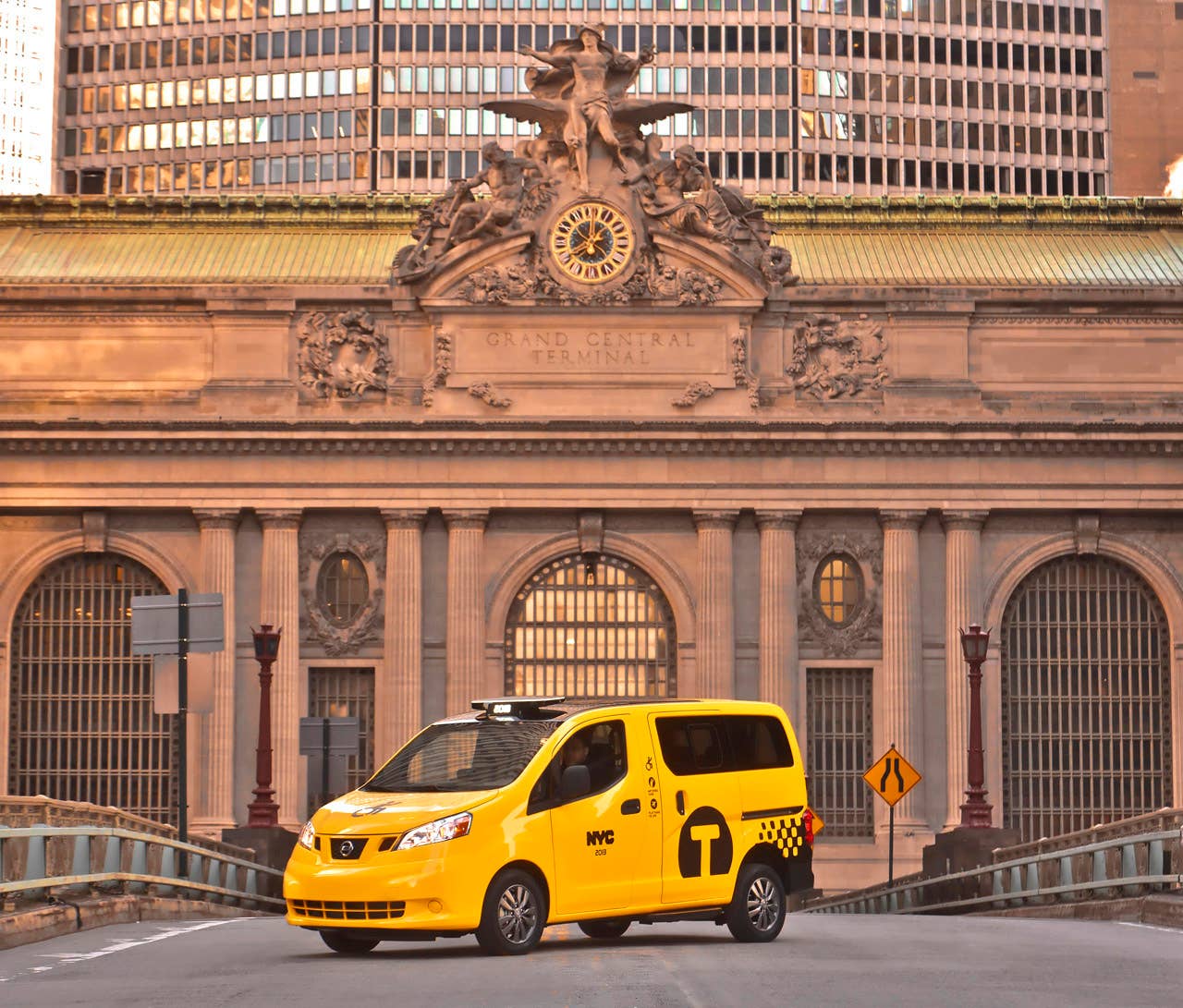 NEW YORK (Mar. 27, 2013)  As Nissans innovative NV200 taxi gets ready to take to the streets of New York City this coming fall, another crucial part of the Taxi of Tomorrow program was unveiled today at the New York International Auto Show  the wheelchair accessible NV200 Mobility NY Taxi. Working in conjunction with BraunAbility, the Indiana-based market leader in wheelchair accessible vehicles and wheelchair lifts, the Nissan NV200 Mobility Taxi features a rear-entry ramp and an industry-first integrated restraint system that provides safe and quick securement of wheelchairs.