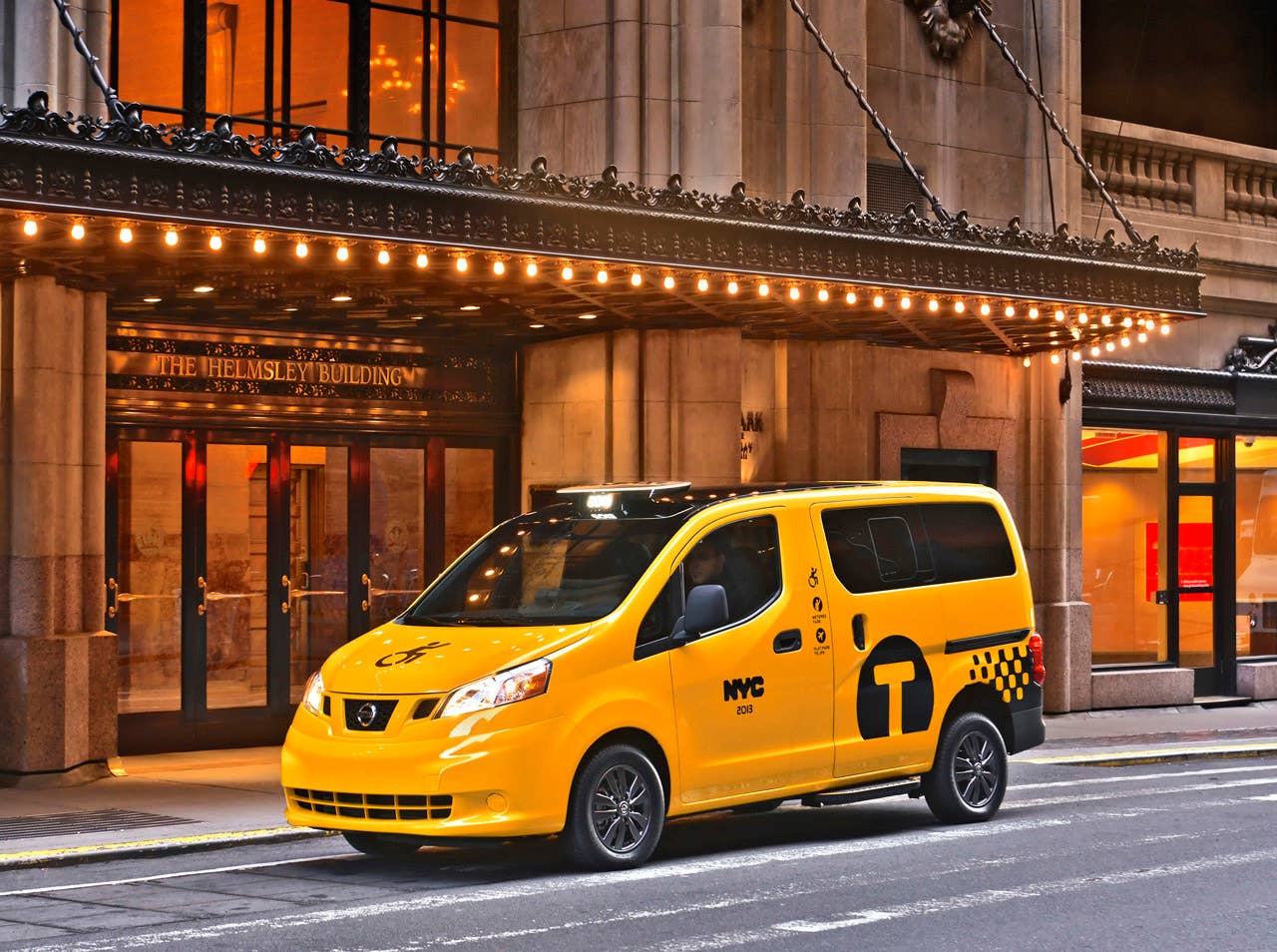 NEW YORK (Mar. 27, 2013)  As Nissans innovative NV200 taxi gets ready to take to the streets of New York City this coming fall, another crucial part of the Taxi of Tomorrow program was unveiled today at the New York International Auto Show  the wheelchair accessible NV200 Mobility NY Taxi. Working in conjunction with BraunAbility, the Indiana-based market leader in wheelchair accessible vehicles and wheelchair lifts, the Nissan NV200 Mobility Taxi features a rear-entry ramp and an industry-first integrated restraint system that provides safe and quick securement of wheelchairs.