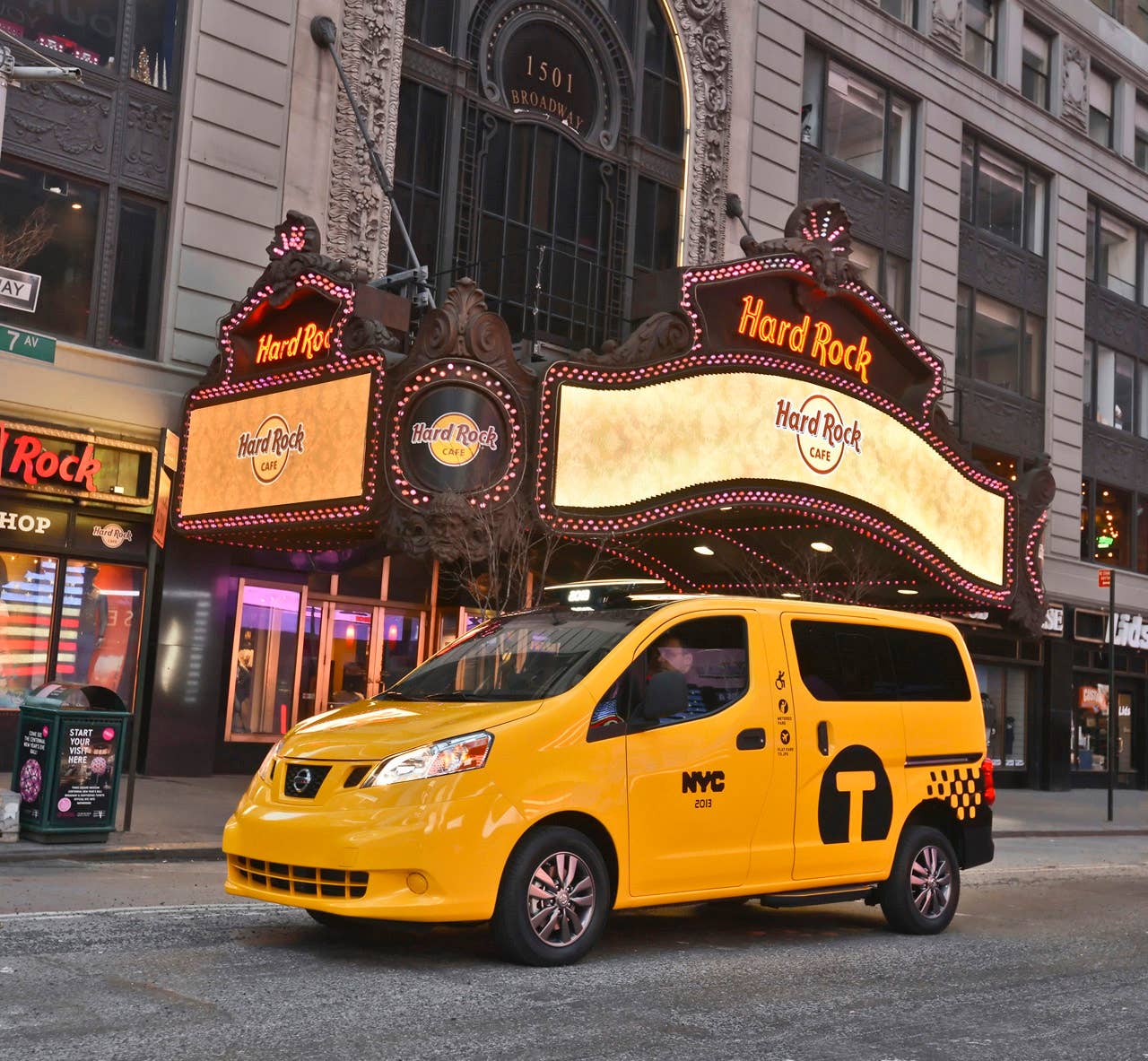 NEW YORK (Mar. 27, 2013)  As Nissans innovative NV200 taxi gets ready to take to the streets of New York City this coming fall, another crucial part of the Taxi of Tomorrow program was unveiled today at the New York International Auto Show  the wheelchair accessible NV200 Mobility NY Taxi. Working in conjunction with BraunAbility, the Indiana-based market leader in wheelchair accessible vehicles and wheelchair lifts, the Nissan NV200 Mobility Taxi features a rear-entry ramp and an industry-first integrated restraint system that provides safe and quick securement of wheelchairs.