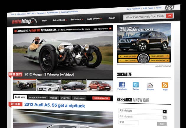 Welcome to Autoblog 5.0 - Autoblog