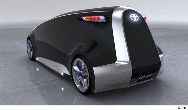 Toyota Fun-Vii concept rear view