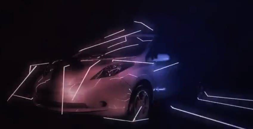 Visteon e-Bee Nissan Leaf concept