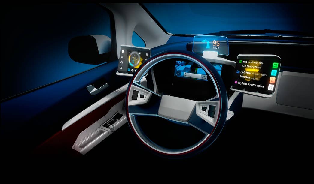 Visteon e-Bee Nissan Leaf concept
