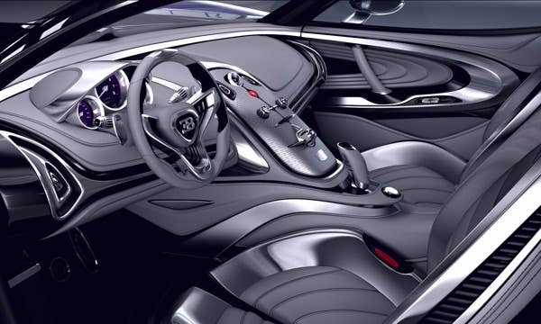 Bugatti Gangloff Concept interior