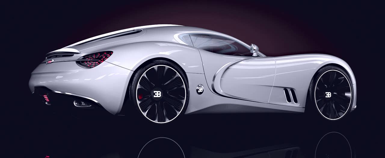 Bugatti Gangloff Concept rear 3/4