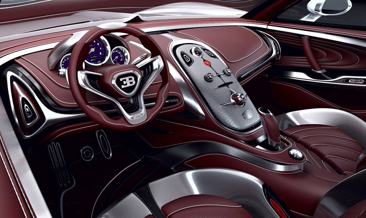 Bugatti Gangloff Concept cabin
