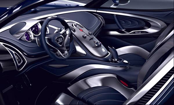 Bugatti Gangloff Concept interior