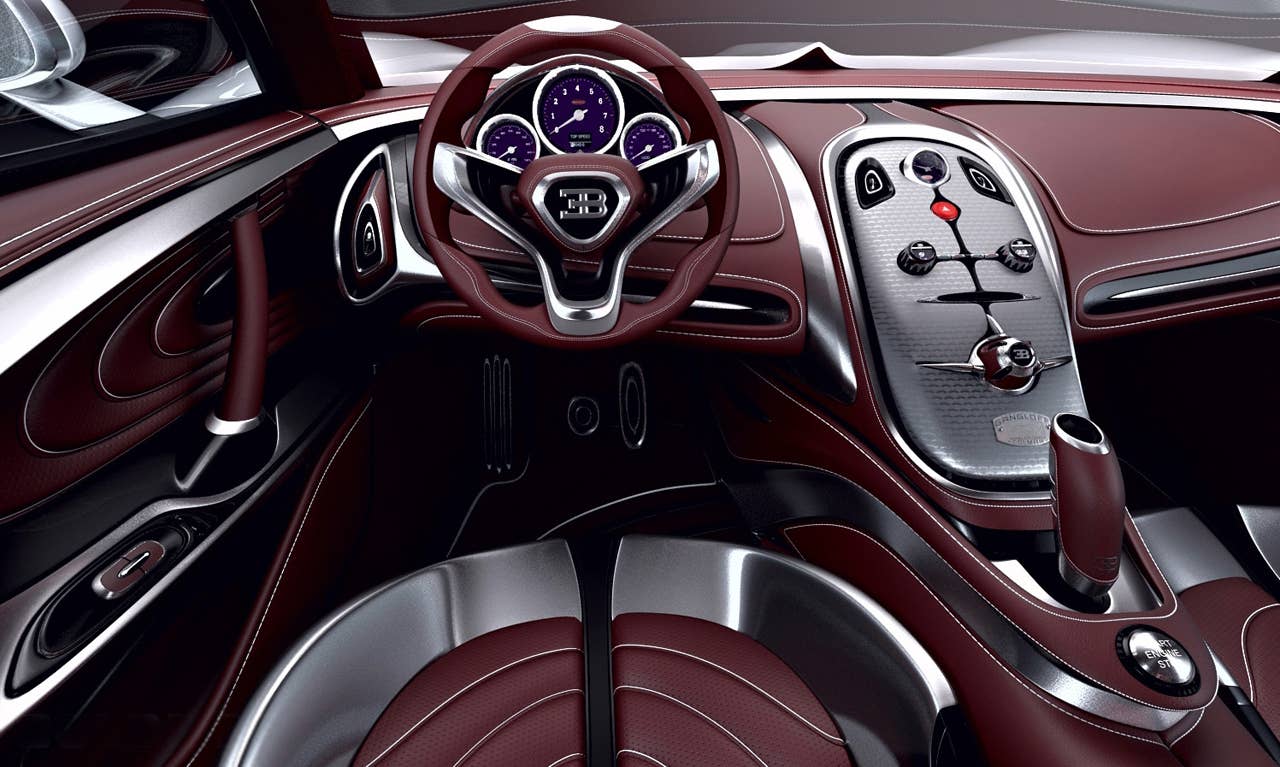Bugatti Gangloff Concept interior