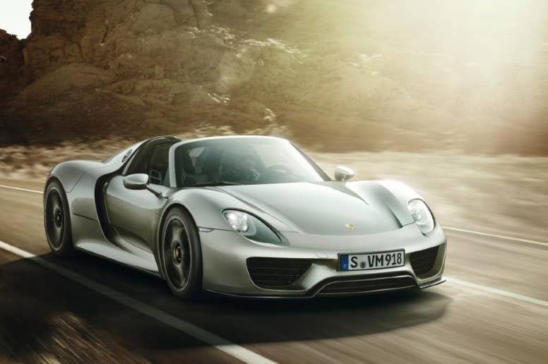 Porsche 918 Spyder brochure
