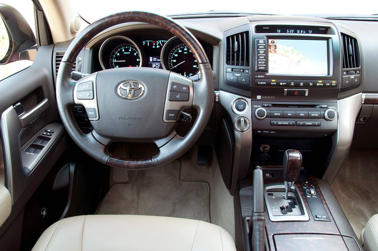 2011 Toyota Land Cruiser interior