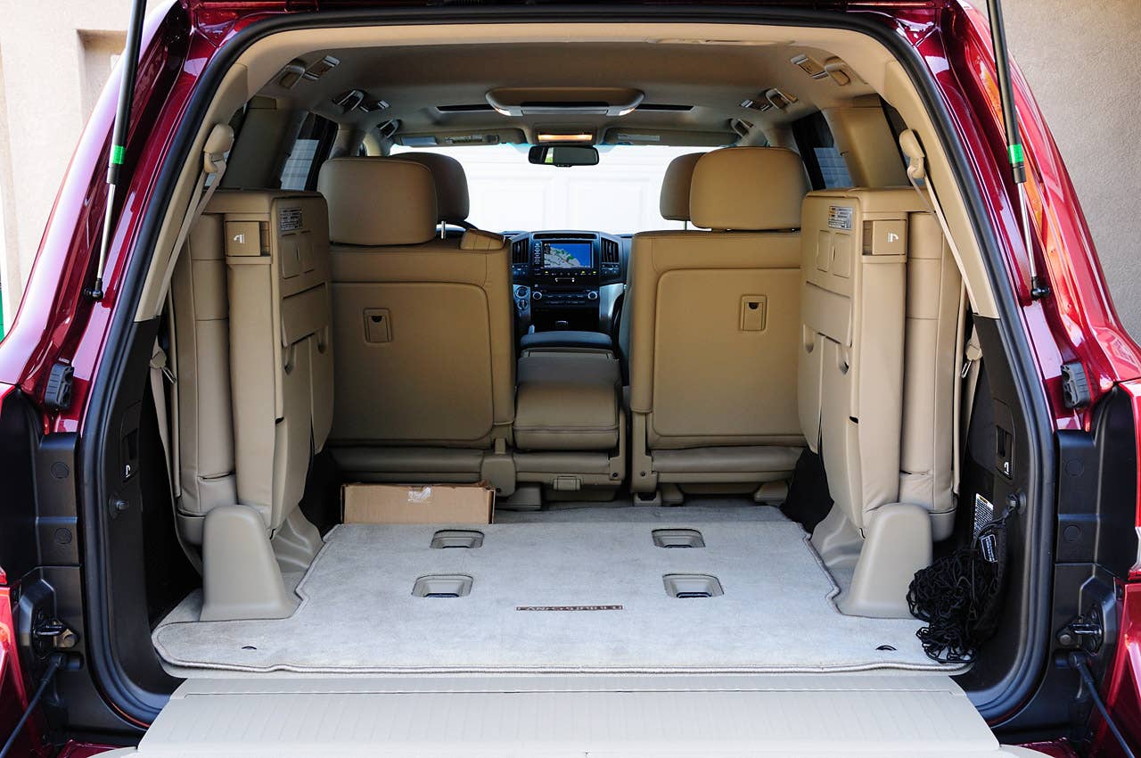 2011 Toyota Land Cruiser rear cargo area