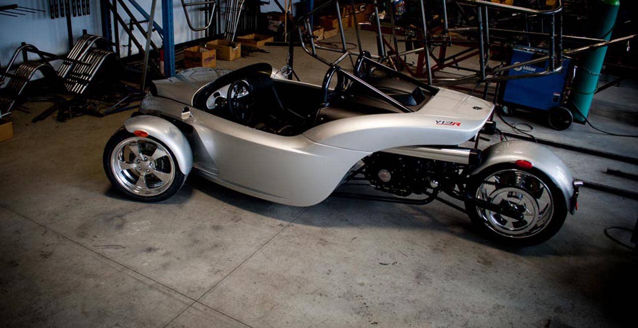 2011 Campagna V13R silver rear