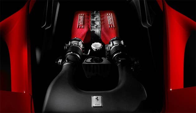 Best Performance Engine/Above 4.0-liter: Ferrari 4.5-liter V8
