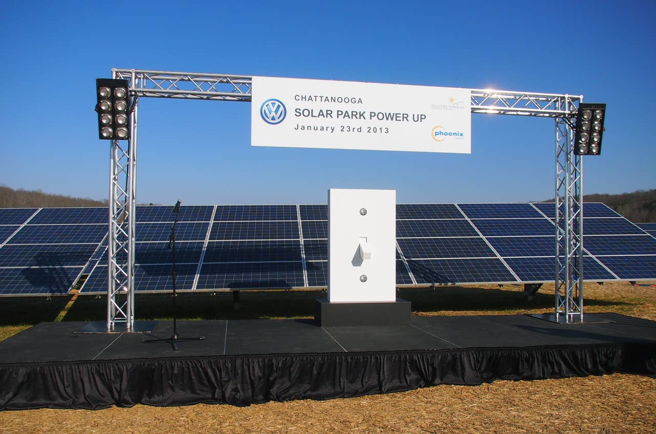 Volkswagen Chattanooga Plant Solar Park