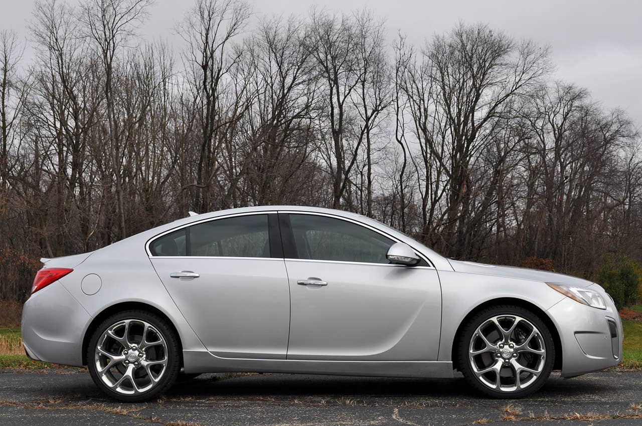 2012 Buick Regal GS side view