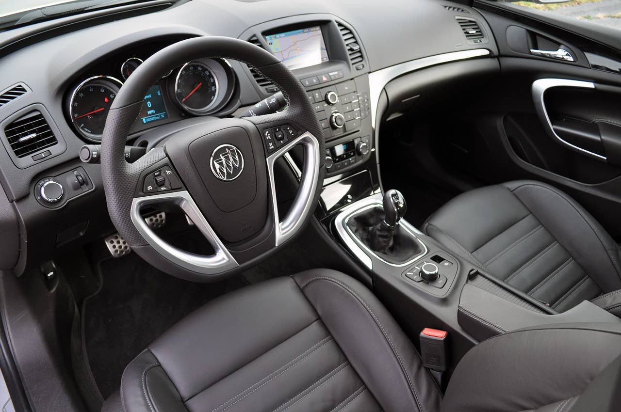 2012 Buick Regal GS interior