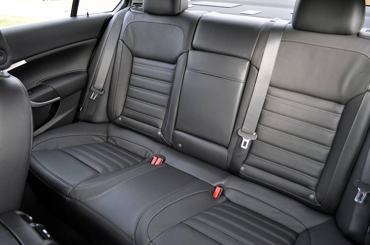 2012 Buick Regal GS rear seats