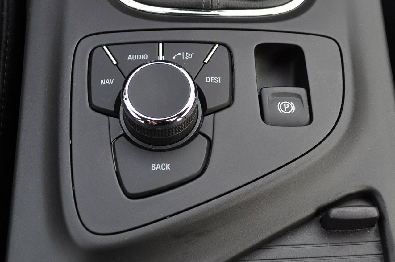 2012 Buick Regal GS multimedia system control knob