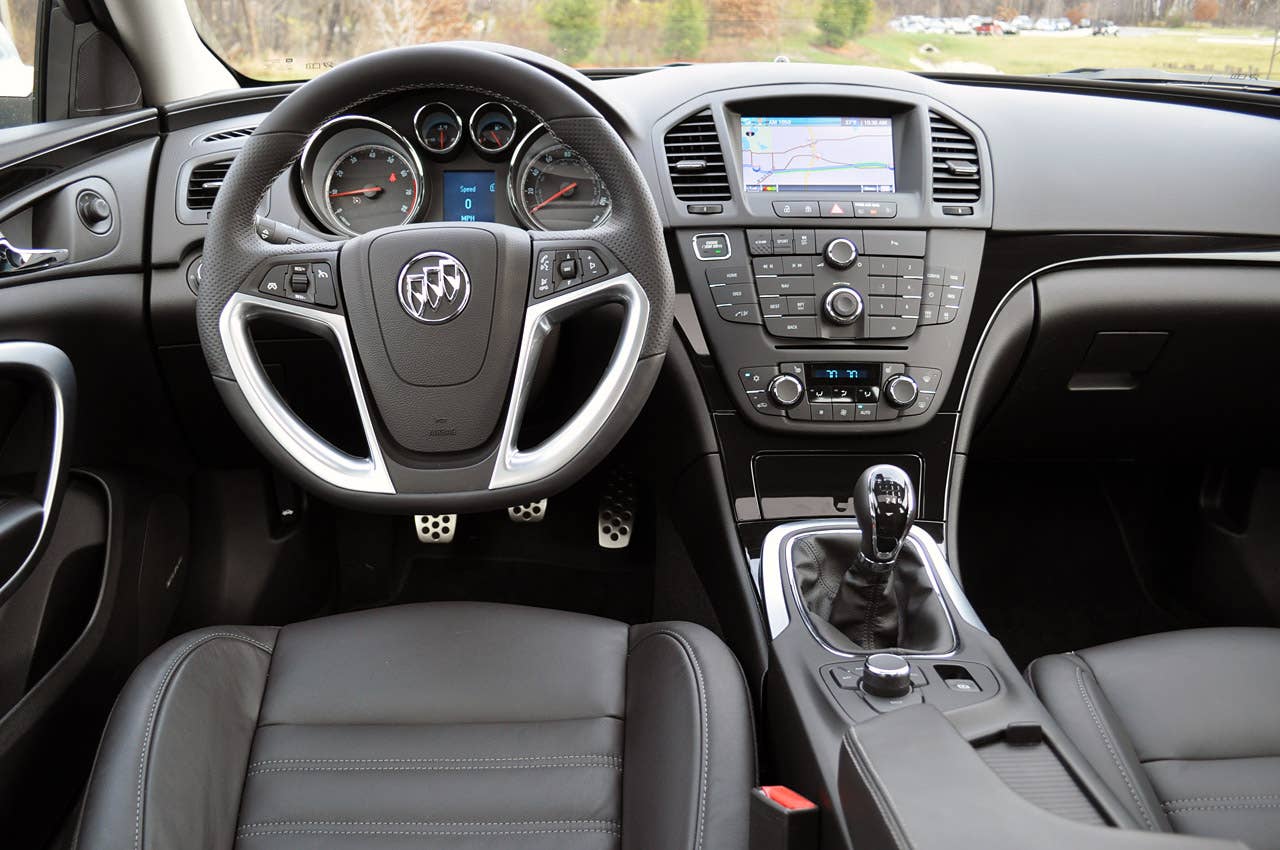 2012 Buick Regal GS interior